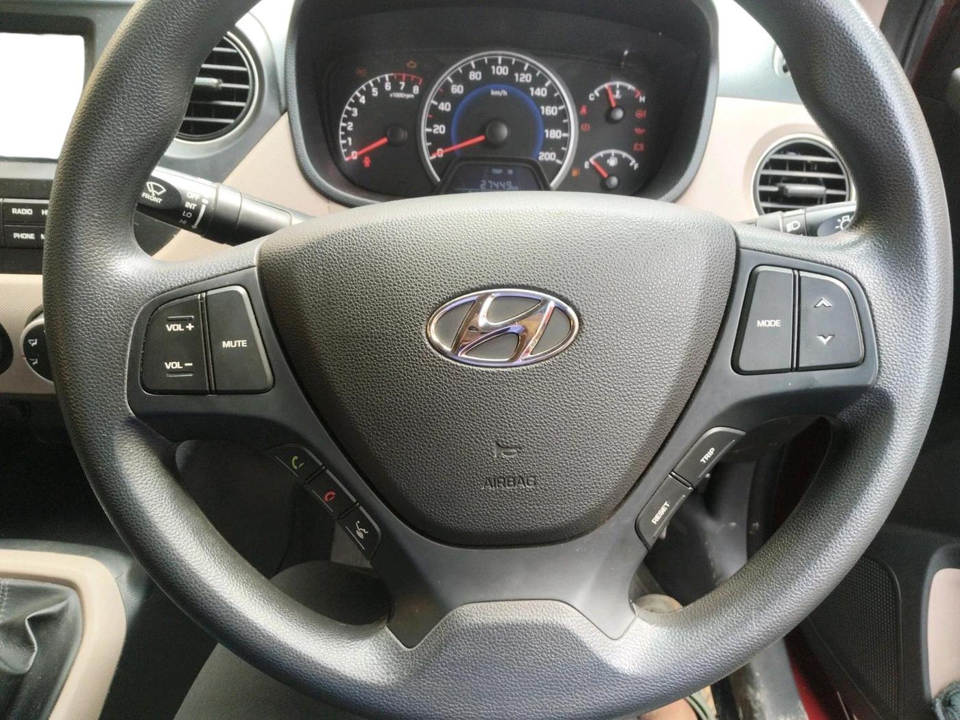 2019 Hyundai Grand i10 SPORTZ 1.2 KAPPA VTVT, Petrol, Manual, 22,747 km, interior