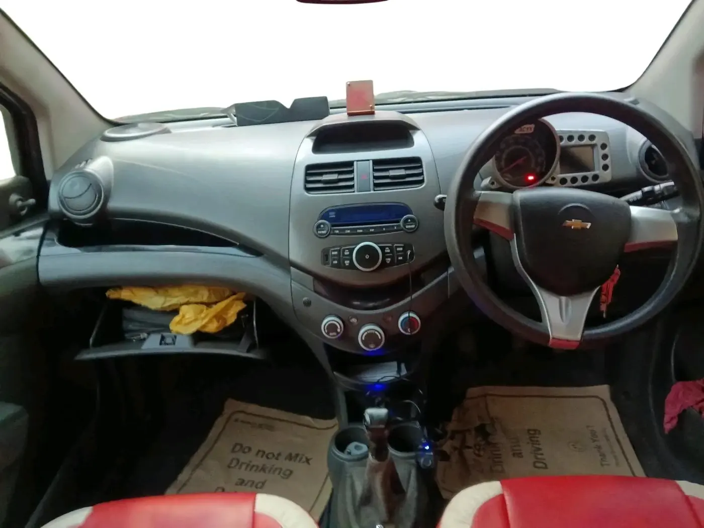 2012 Chevrolet Beat LS DIESEL, Diesel, Manual, 56,629 km, interior