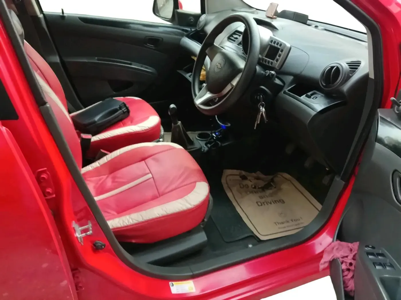 2012 Chevrolet Beat LS DIESEL, Diesel, Manual, 56,629 km, interior