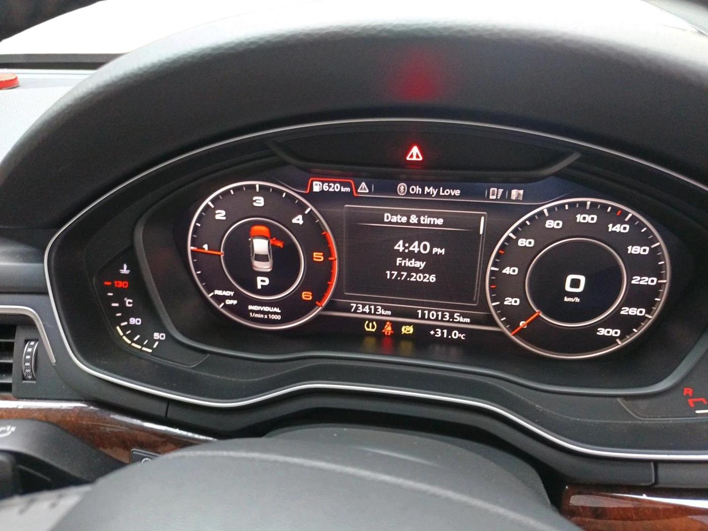 2018 Audi A4 35 TDI S LINE, Diesel, Automatic, 73,413 km, interior