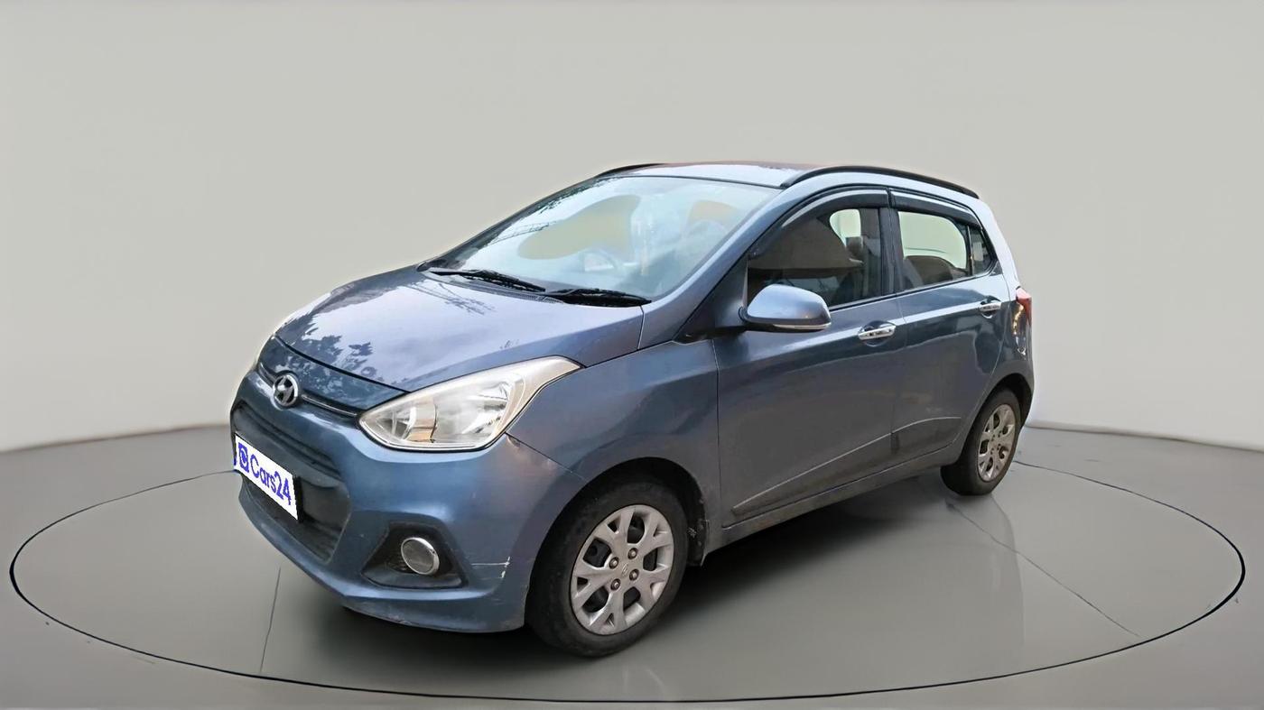 2014 Hyundai Grand i10 SPORTZ 1.2 KAPPA VTVT, Petrol, Manual, 48,814 km, exterior