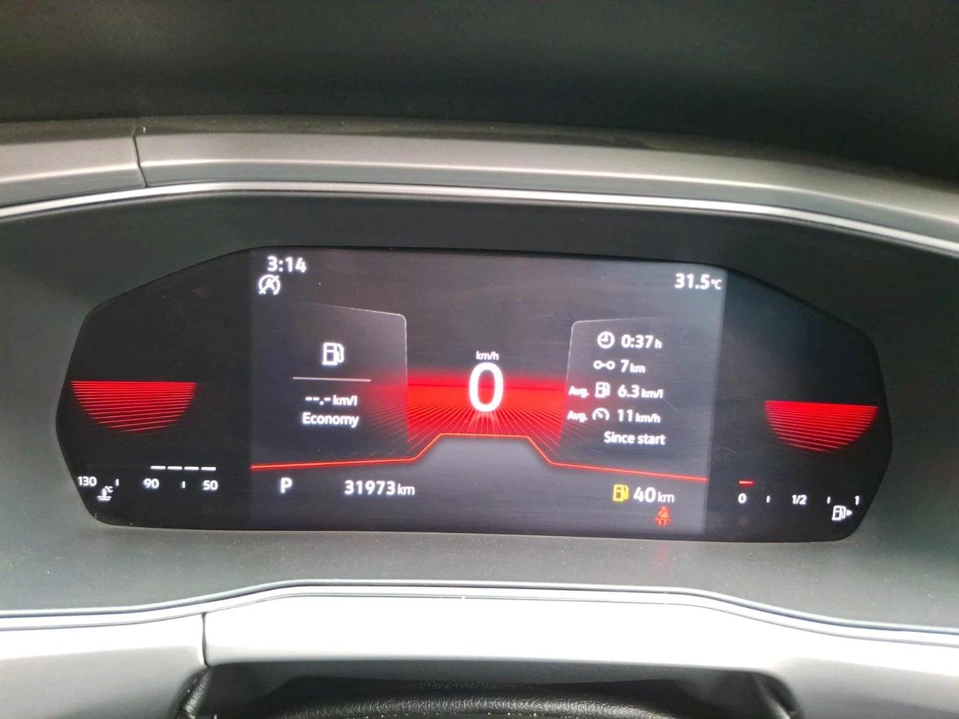 2021 Volkswagen TAIGUN GT PLUS 1.5 TSI DSG, Petrol, Automatic, 31,973 km, interior
