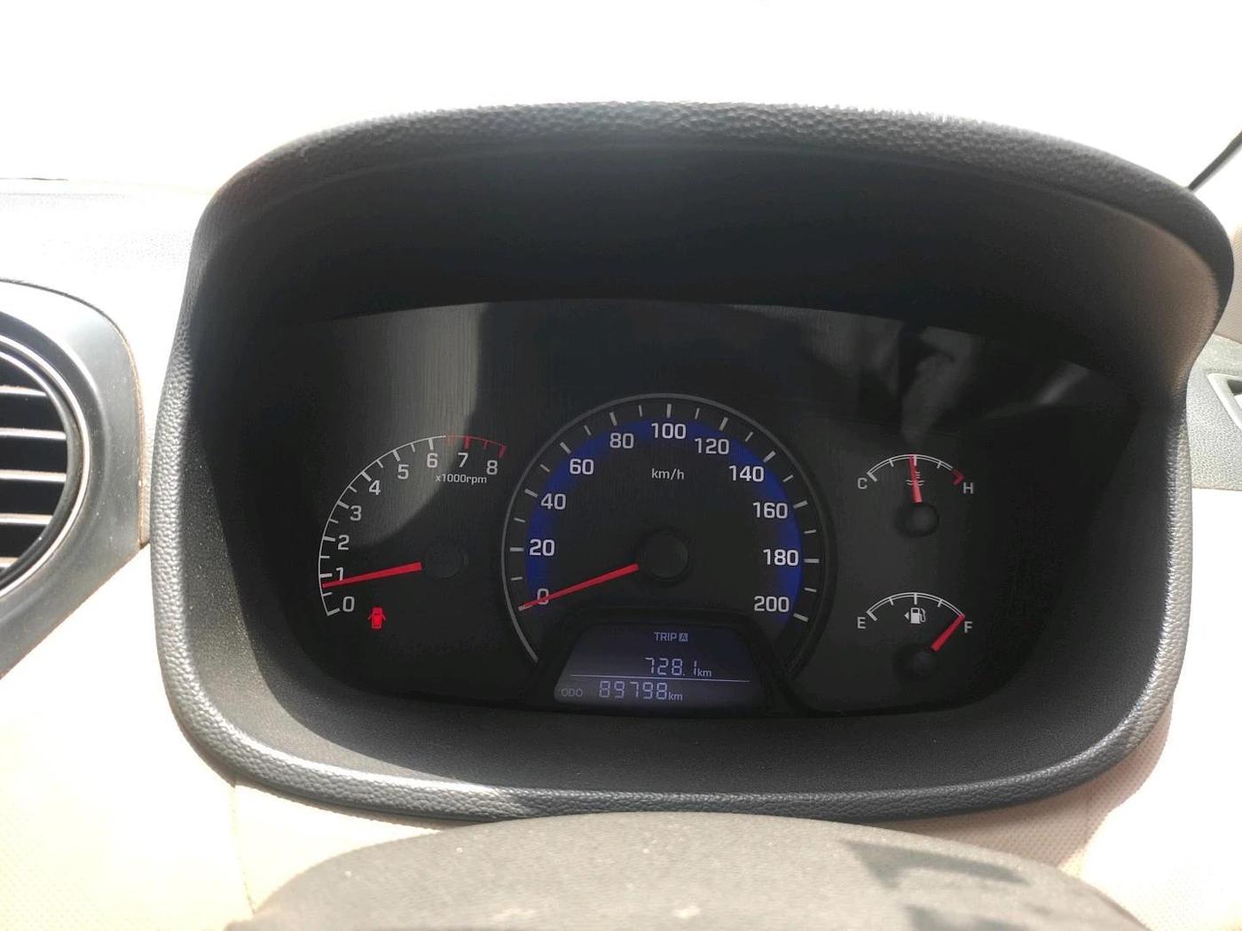 2017 Hyundai Xcent E+, Petrol, Manual, 89,798 km, interior