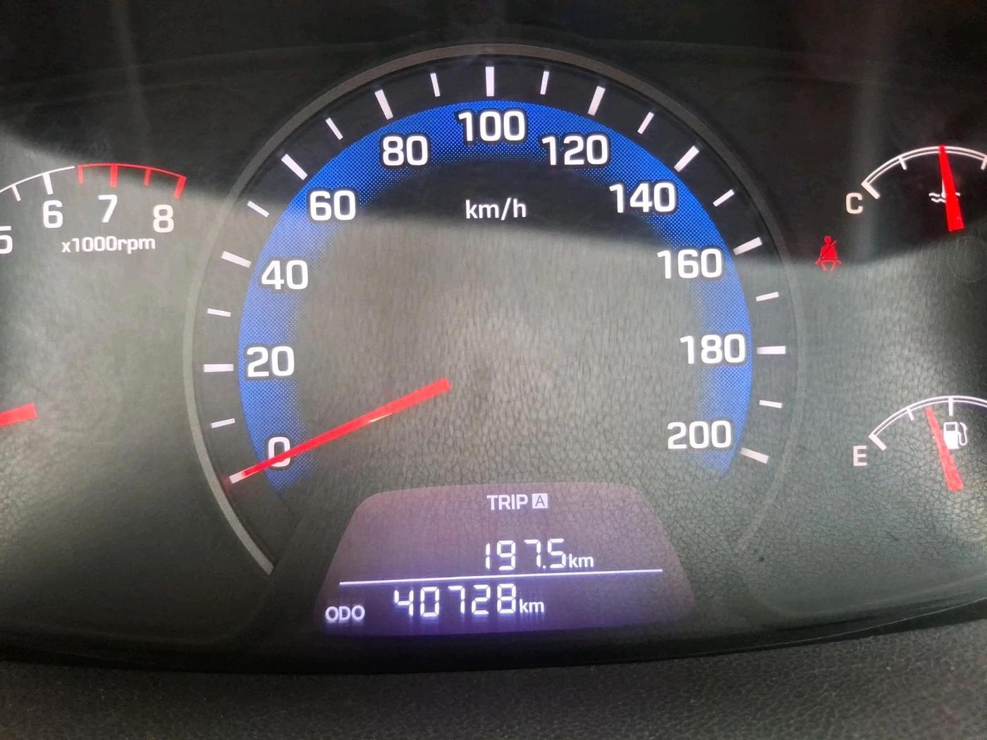 2014 Hyundai Xcent S 1.2, Petrol, Manual, 40,728 km, interior