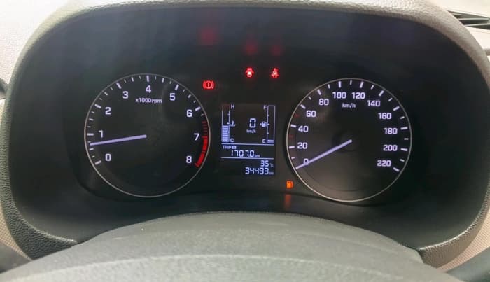 2017 Hyundai Creta E PLUS 1.6 PETROL, Petrol, Manual, 34,493 km, interior