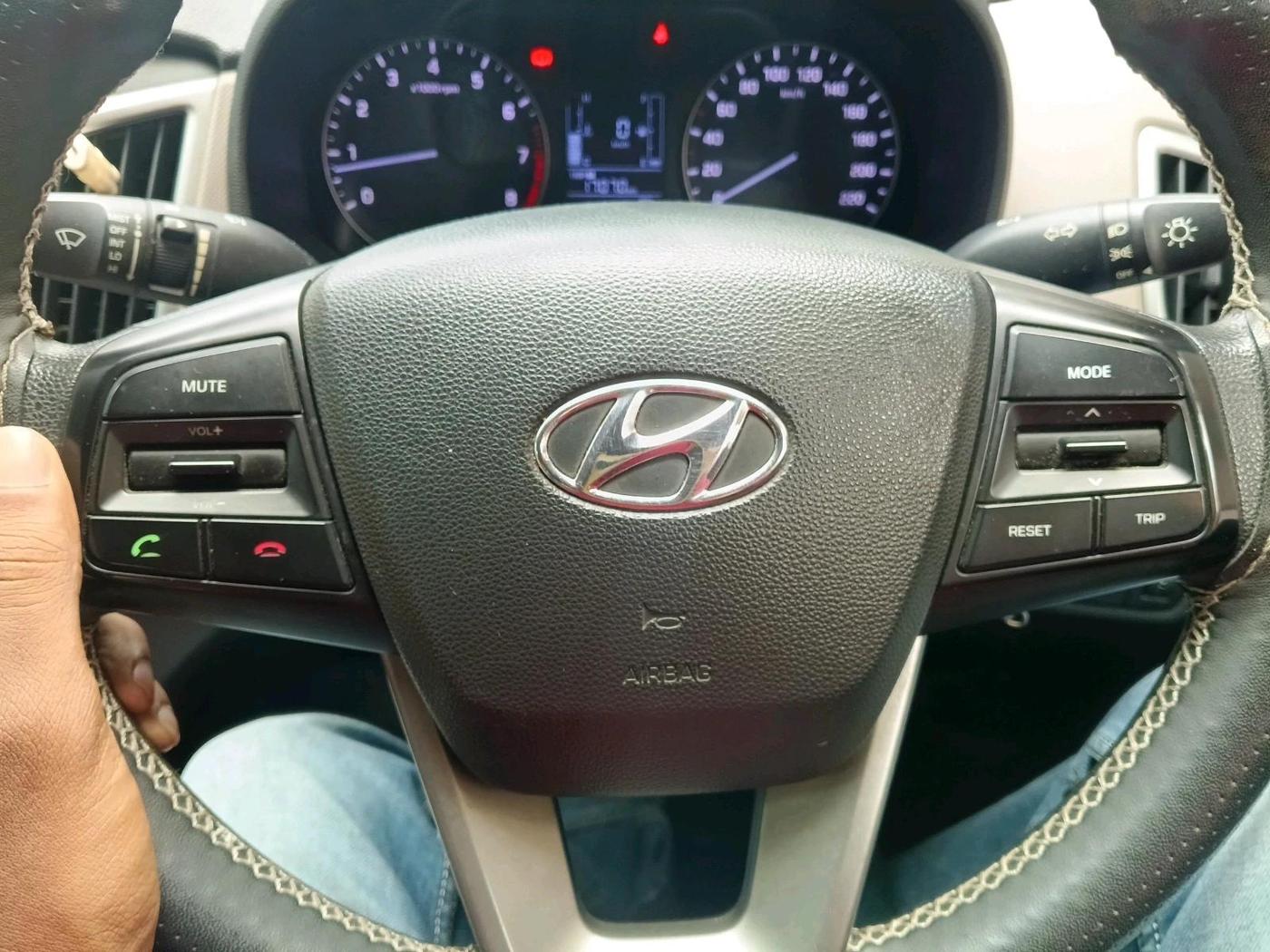 2017 Hyundai Creta E PLUS 1.6 PETROL, Petrol, Manual, 34,493 km, interior