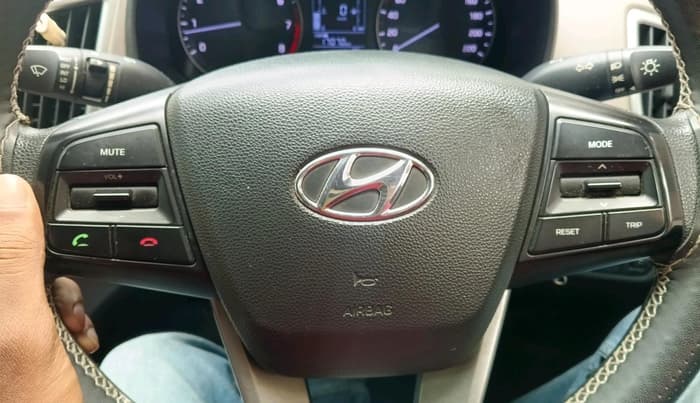 2017 Hyundai Creta E PLUS 1.6 PETROL, Petrol, Manual, 34,493 km, interior