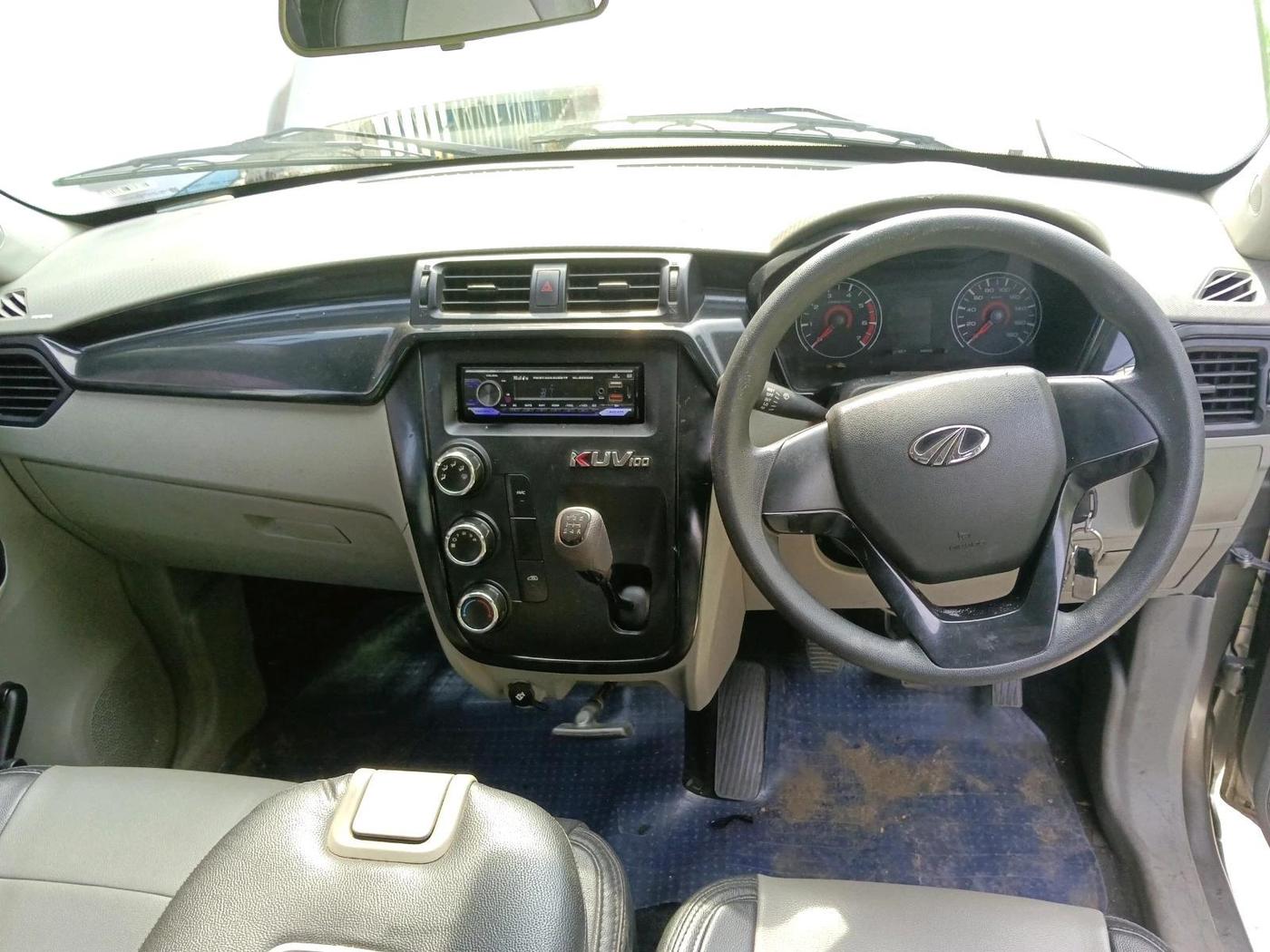 2016 Mahindra Kuv100 K2 PLUS 6 STR, Petrol, Manual, 28,465 km, interior