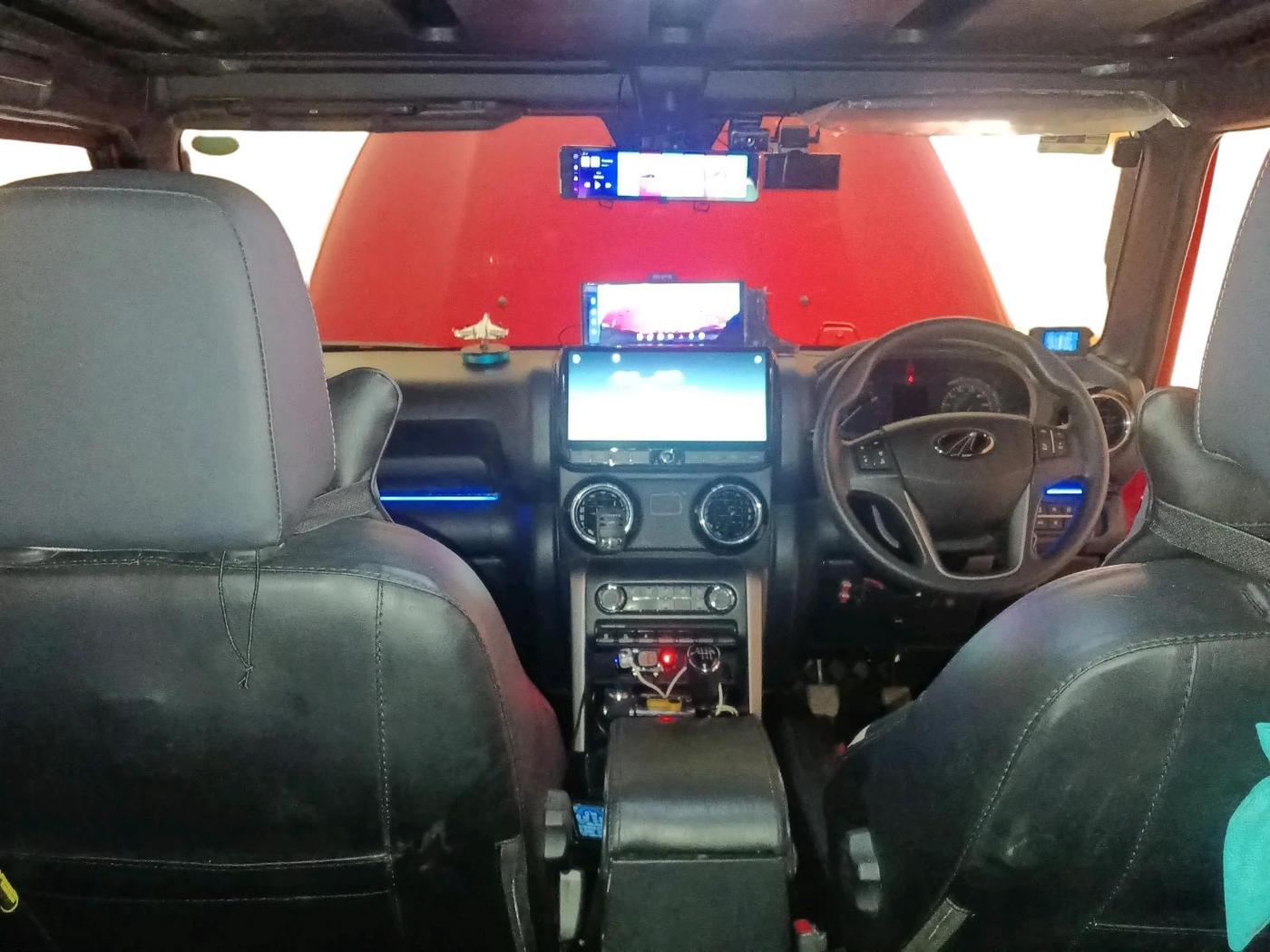 2021 Mahindra Thar LX HARD TOP 4WD MT, Diesel, Manual, 30,696 km, interior