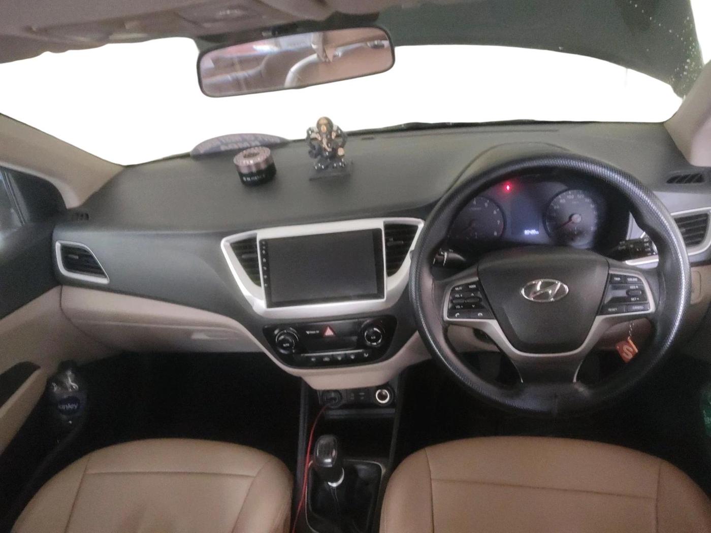 2018 Hyundai Verna 1.4 EX PETROL, Petrol, Manual, 80,421 km, interior