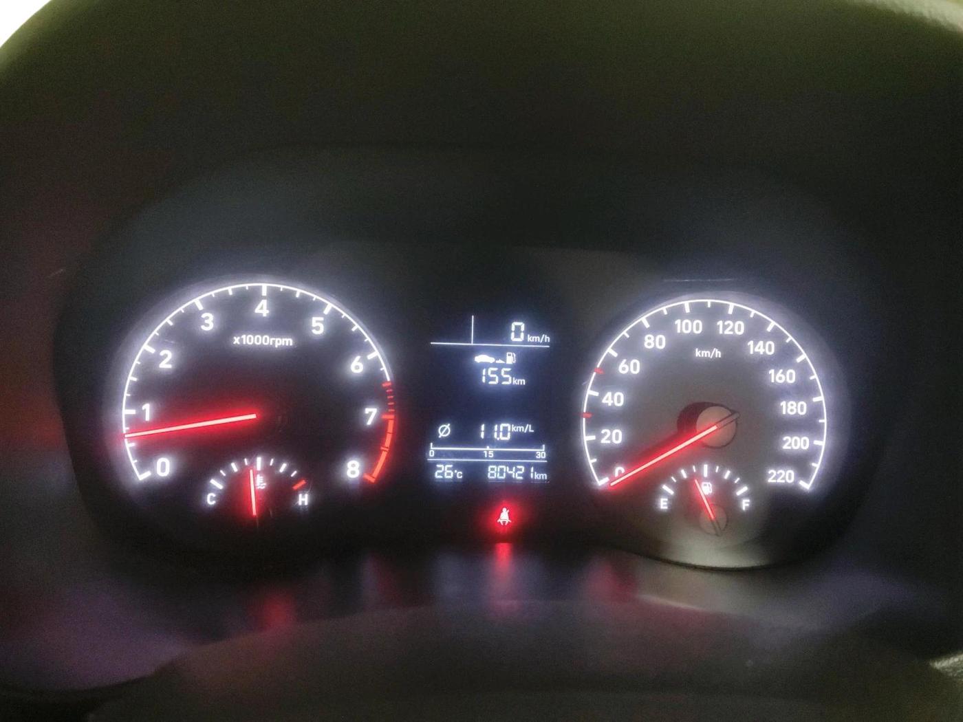 2018 Hyundai Verna 1.4 EX PETROL, Petrol, Manual, 80,421 km, interior