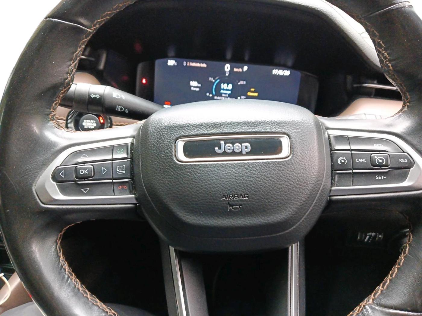 2022 Jeep MERIDIAN LIMITED (O) 4X4 AT, Diesel, Automatic, 45,673 km, interior