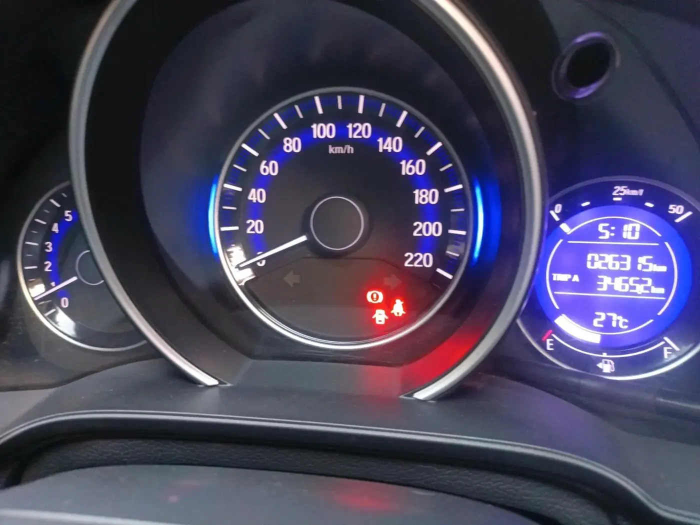 2019 Honda WR-V 1.2L I-VTEC S MT, Petrol, Manual, 27,051 km, interior