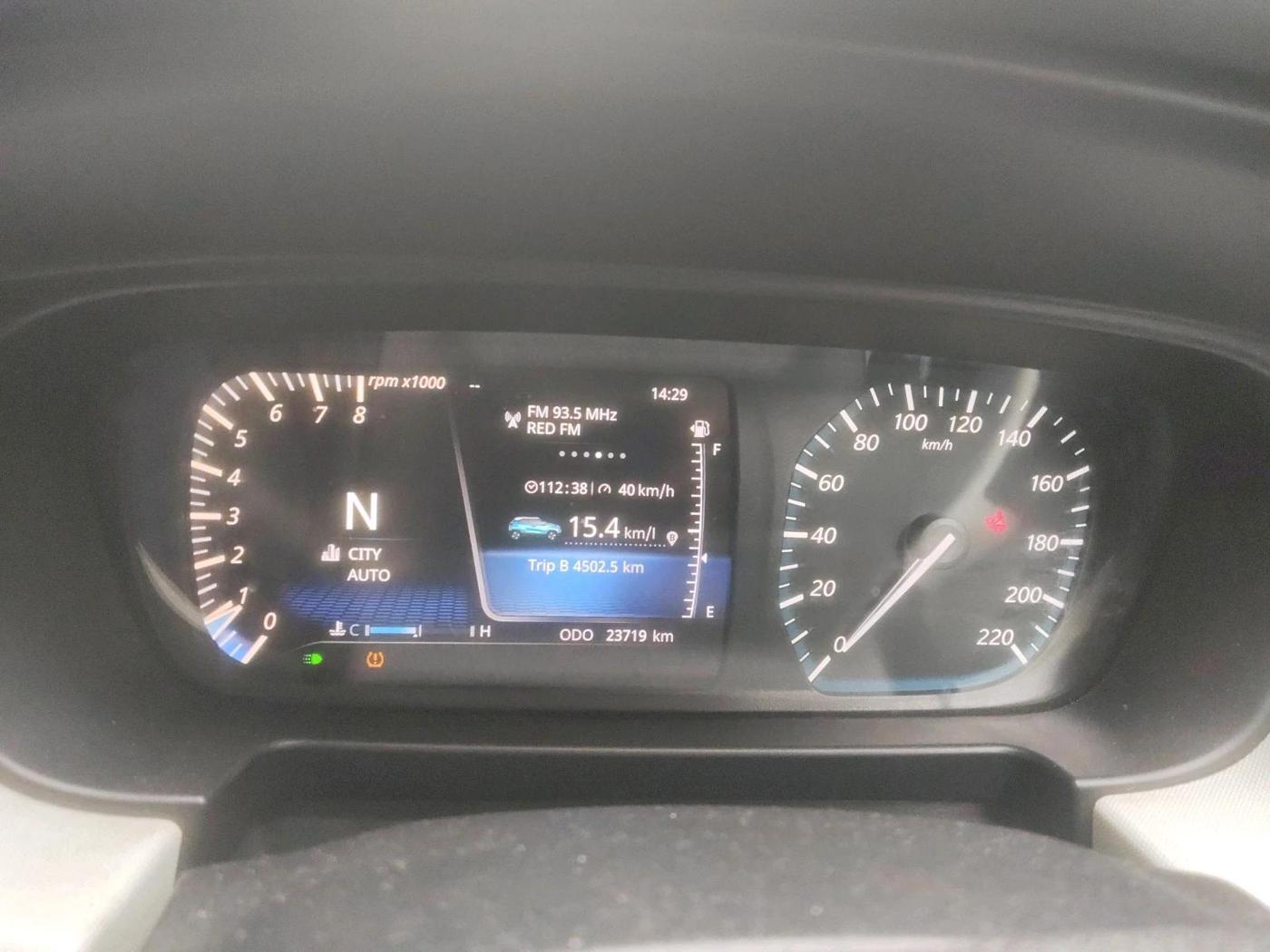 2023 Tata PUNCH CREATIVE  AMT, Petrol, Automatic, 23,719 km, interior