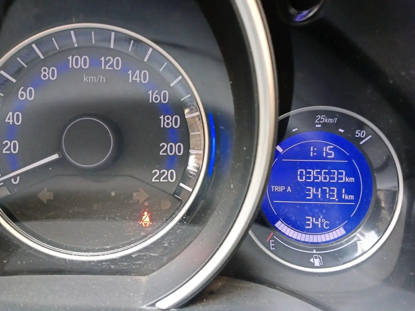2019 Honda WR-V 1.2L I-VTEC VX MT, Petrol, Manual, 35,633 km, interior