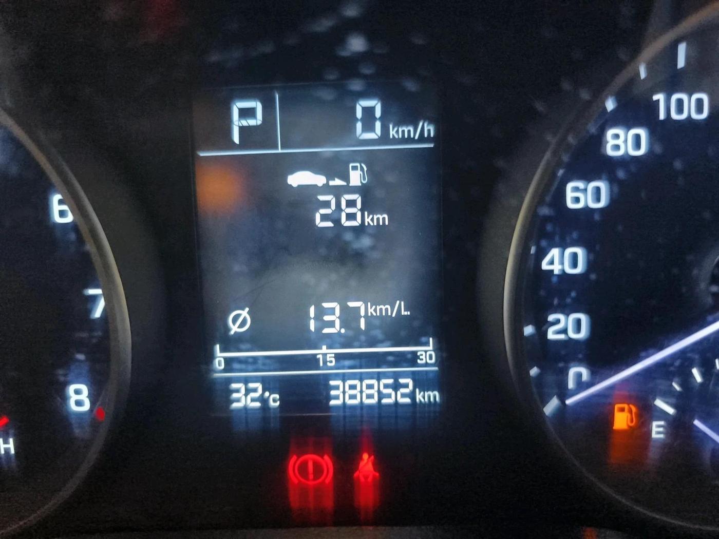 2016 Hyundai New Elantra 1.8 SX AT VTVT, Petrol, Automatic, 39,000 km, interior