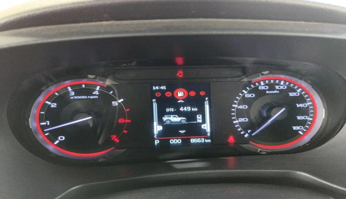 2023 Mahindra Thar LX PETROL HT 4WD AT, Petrol, Automatic, 8,663 km, interior