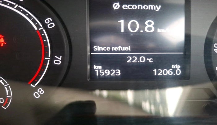 2021 Skoda KUSHAQ AMBITION 1.0L TSI MT, Petrol, Manual, 15,923 km, interior