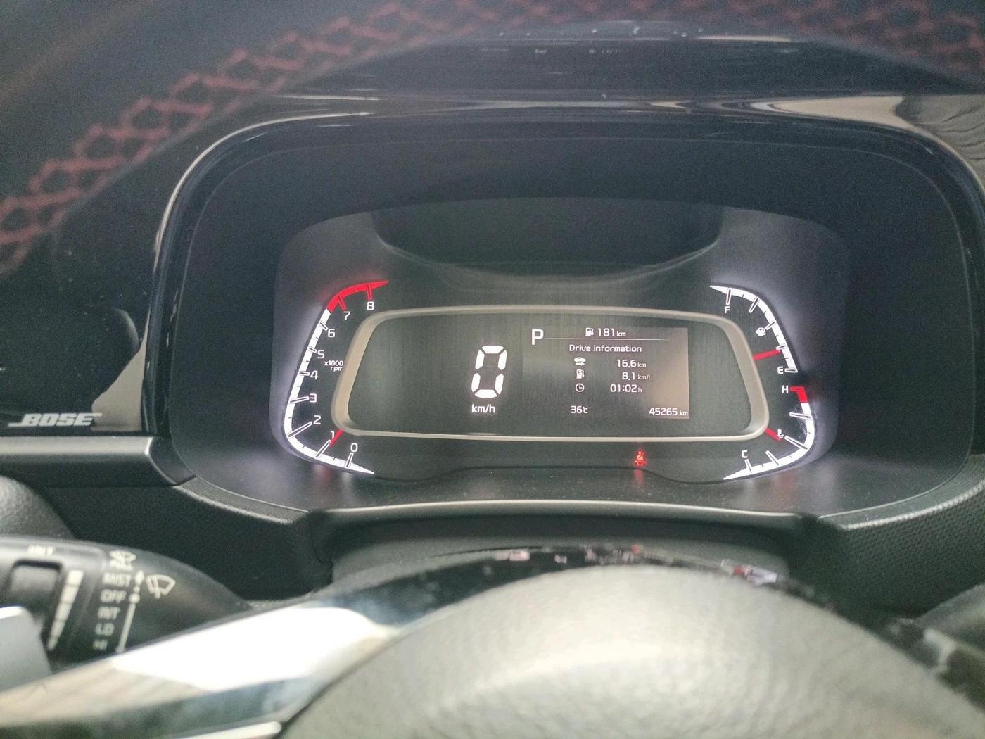 2022 KIA SONET GTX PLUS 1.0 DCT, Petrol, Automatic, 45,265 km, interior