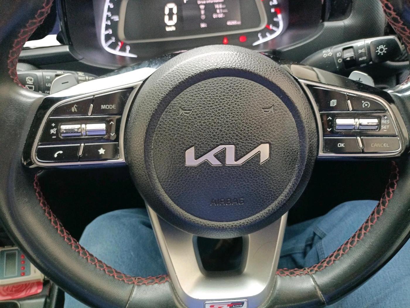 2022 KIA SONET GTX PLUS 1.0 DCT, Petrol, Automatic, 45,265 km, interior
