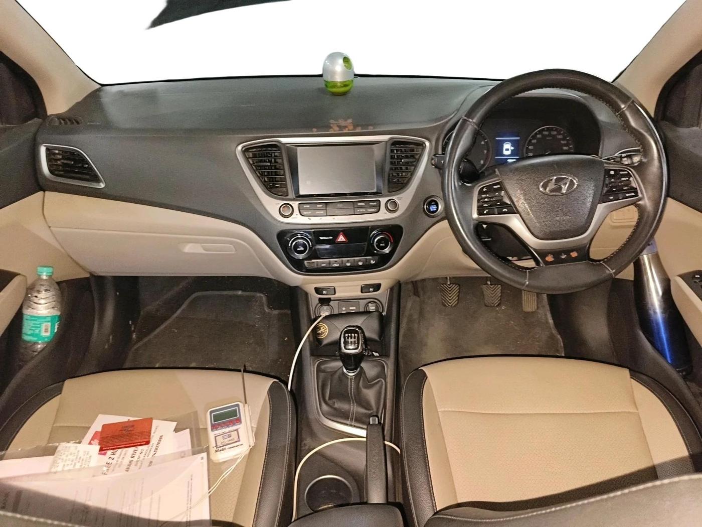 2018 Hyundai Verna 1.6 VTVT SX O, Petrol, Manual, 45,667 km, interior