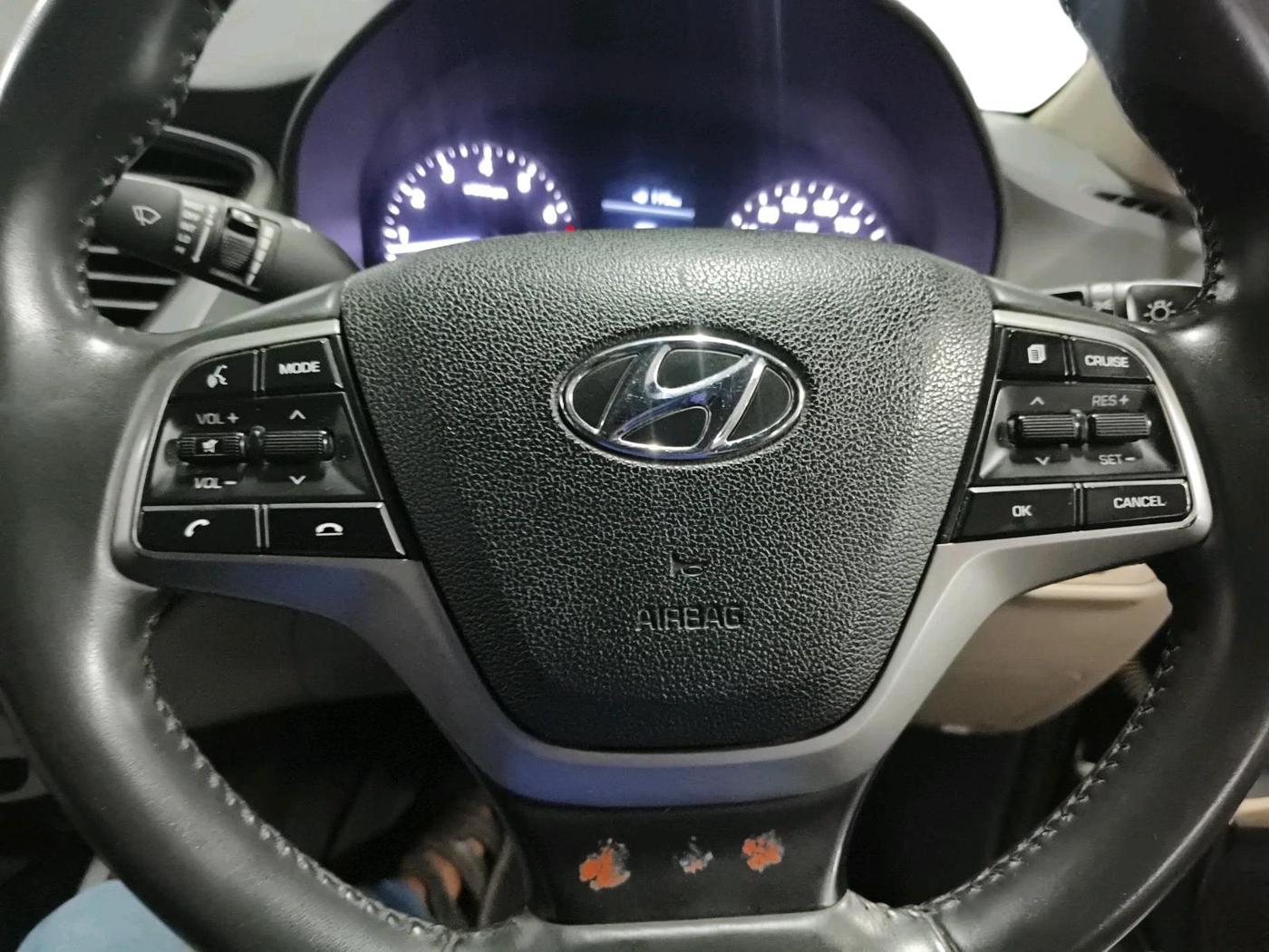 2018 Hyundai Verna 1.6 VTVT SX O, Petrol, Manual, 45,667 km, interior