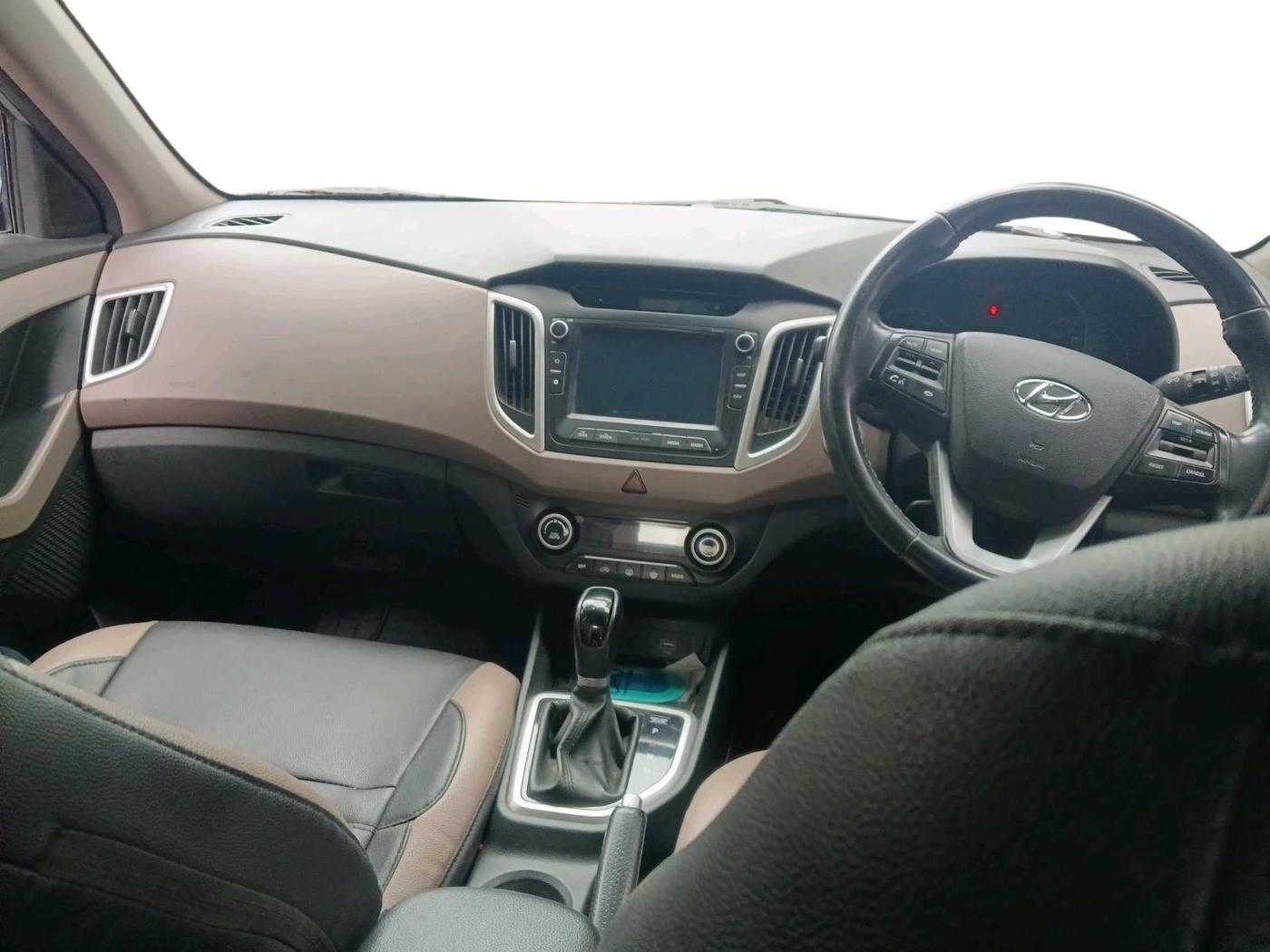 2019 Hyundai Creta SX AT 1.6 PETROL, Petrol, Automatic, 70,034 km, interior