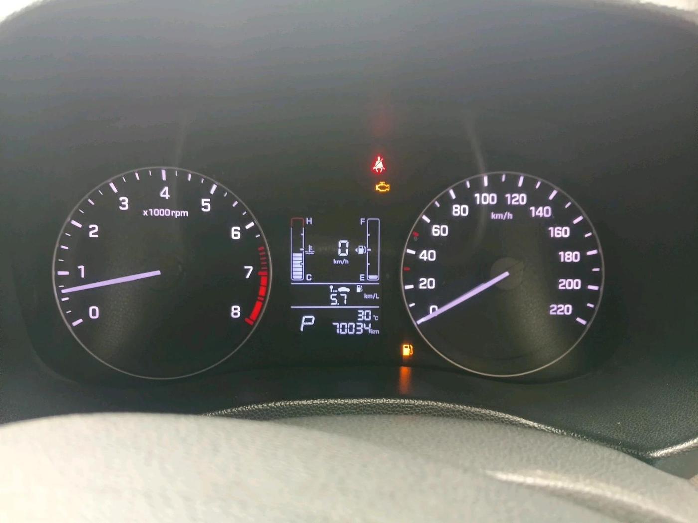 2019 Hyundai Creta SX AT 1.6 PETROL, Petrol, Automatic, 70,034 km, interior