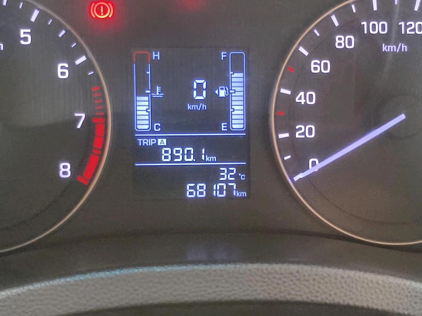 2017 Hyundai Creta E PLUS 1.6 PETROL, Petrol, Manual, 68,107 km, interior