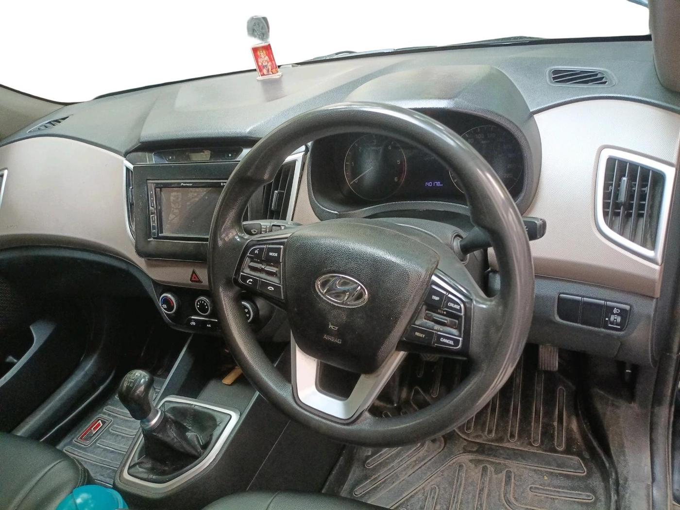 2018 Hyundai Creta E PLUS 1.4 DIESEL, Diesel, Manual, 1,40,178 km, interior