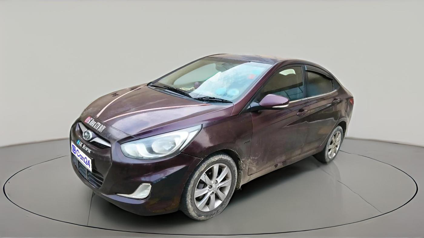 2013 Hyundai Verna FLUIDIC 1.6 CRDI SX, Diesel, Manual, 83,355 km, exterior