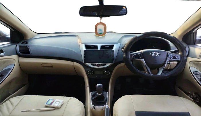 2012 Hyundai Verna FLUIDIC 1.4 CRDI EX, Diesel, Manual, 55,617 km, interior