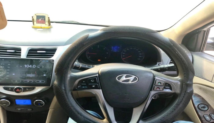 2012 Hyundai Verna FLUIDIC 1.4 CRDI EX, Diesel, Manual, 55,617 km, interior