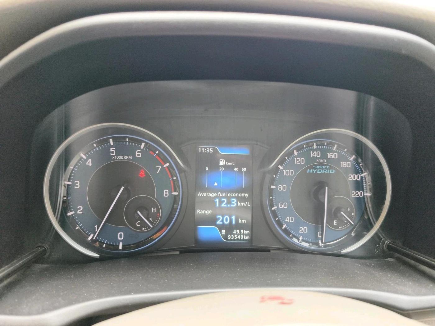 2020 Maruti Ertiga VXI SHVS, Petrol, Manual, 93,549 km, interior