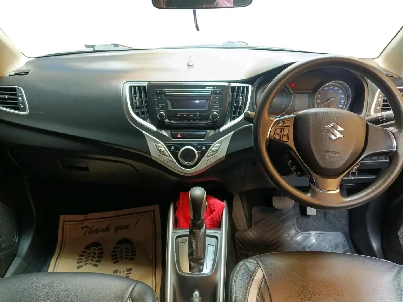 2016 Maruti Baleno DELTA CVT PETROL 1.2, Petrol, Automatic, 68,030 km, interior