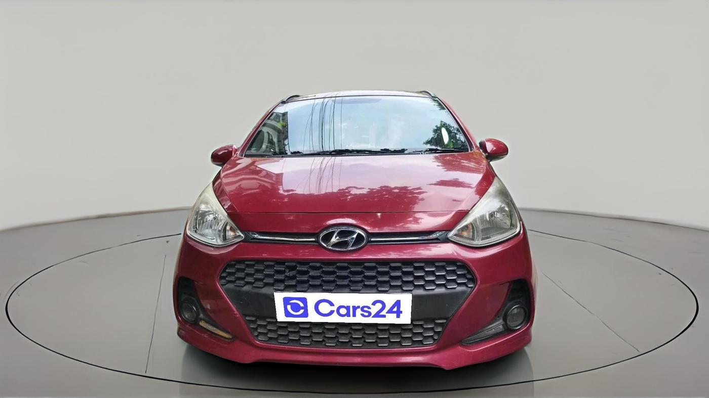 2017 Hyundai Grand i10 SPORTZ (O) 1.2 KAPPA VTVT, Petrol, Manual, 95,430 km, exterior