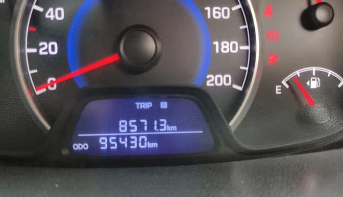2017 Hyundai Grand i10 SPORTZ (O) 1.2 KAPPA VTVT, Petrol, Manual, 95,430 km, interior