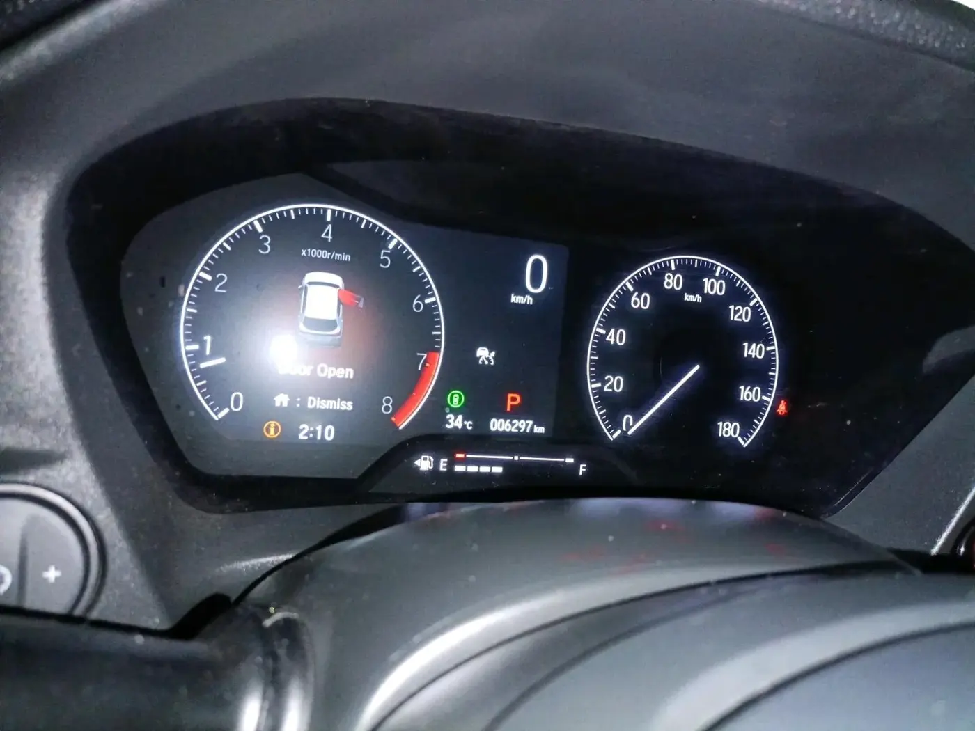 2025 Honda ELEVATE ZX CVT Black Edition, Petrol, Automatic, 6,297 km, interior