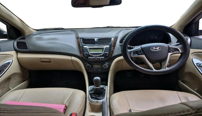 2013 Hyundai Verna FLUIDIC 1.6 VTVT EX, Petrol, Manual, 44,745 km, interior