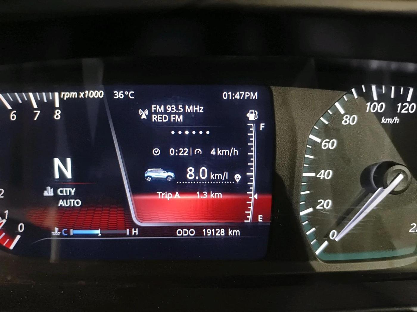 2022 Tata PUNCH CREATIVE  AMT, Petrol, Automatic, 19,128 km, interior