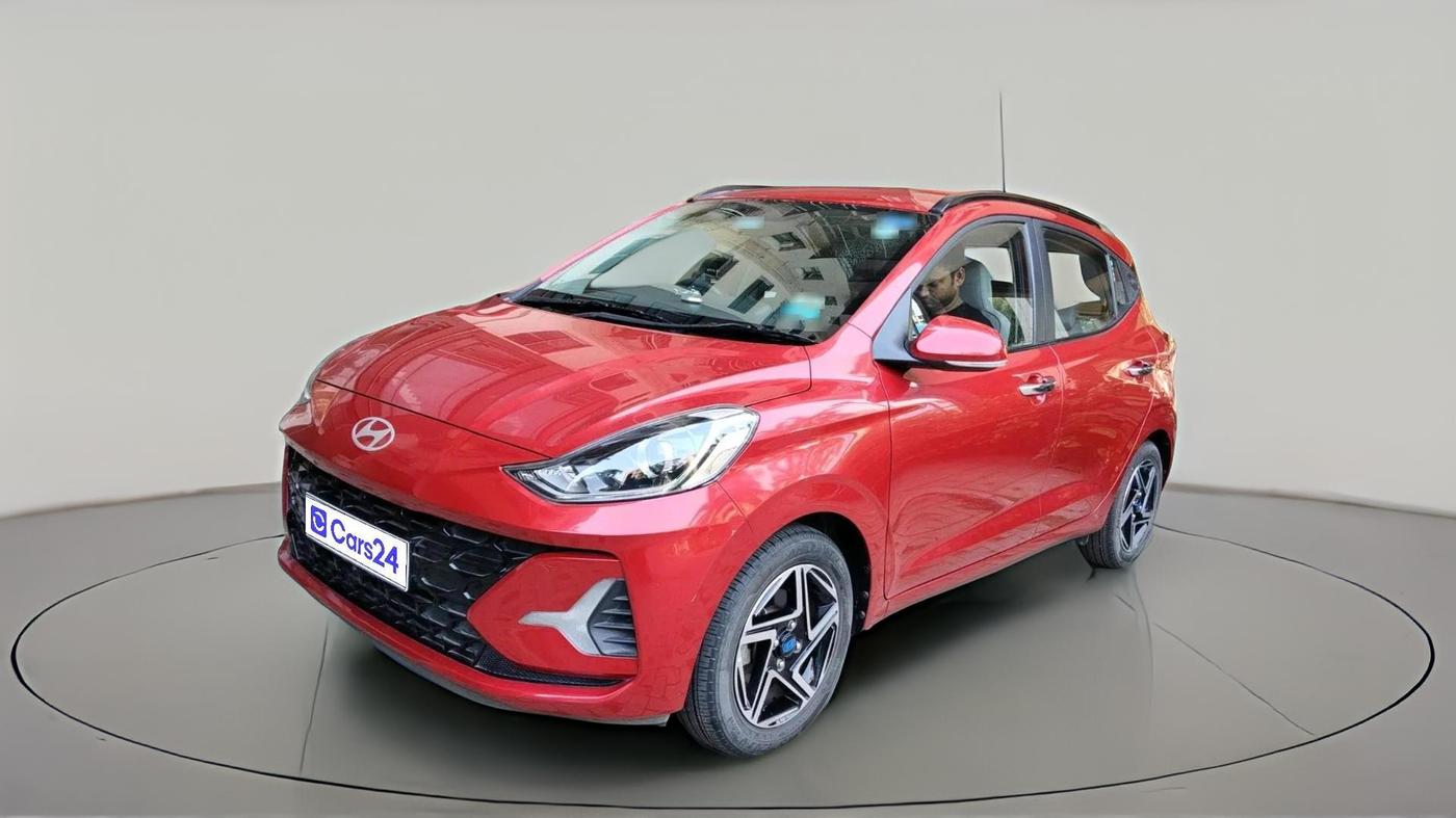 2023 Hyundai GRAND I10 NIOS ASTA AMT 1.2 KAPPA VTVT, Petrol, Automatic, 6,452 km, exterior
