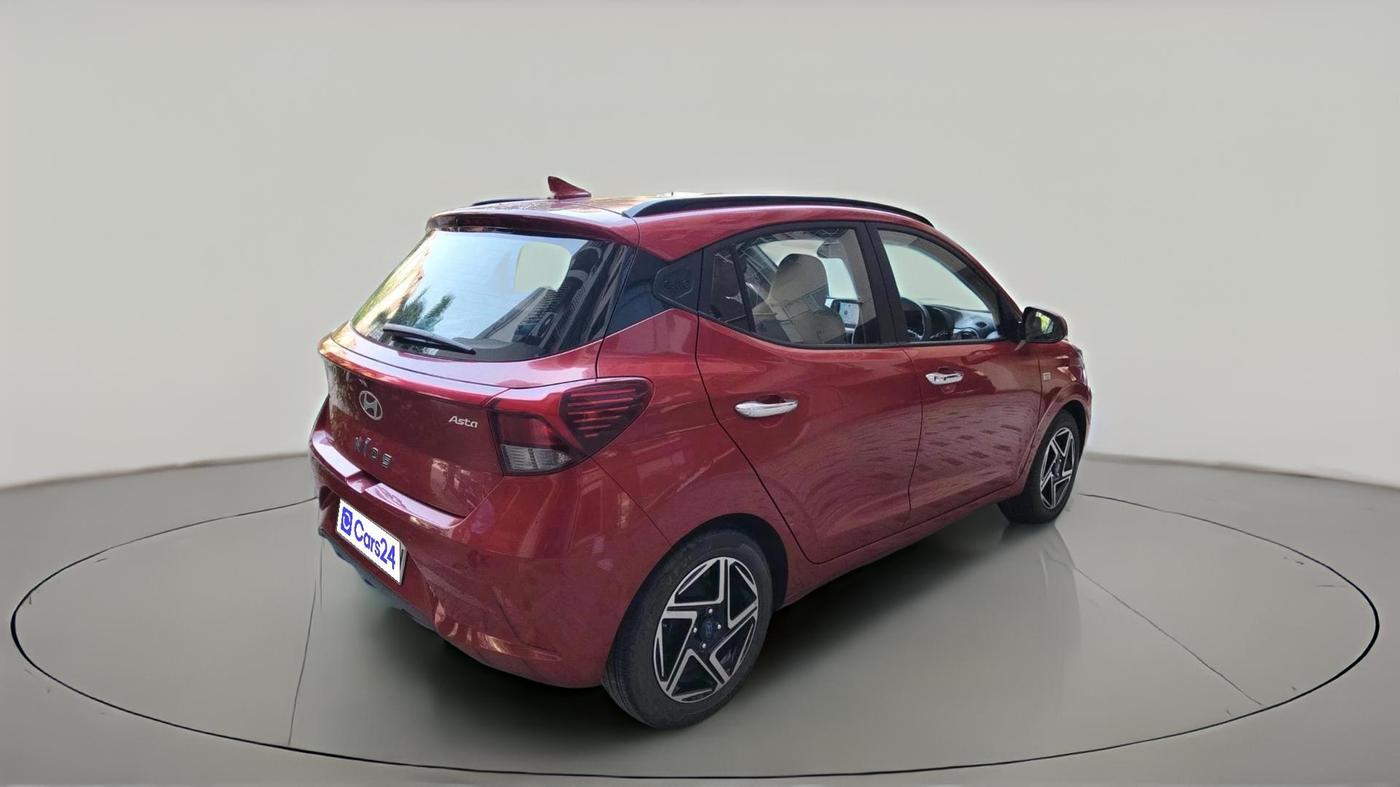 2023 Hyundai GRAND I10 NIOS ASTA AMT 1.2 KAPPA VTVT, Petrol, Automatic, 6,452 km, exterior