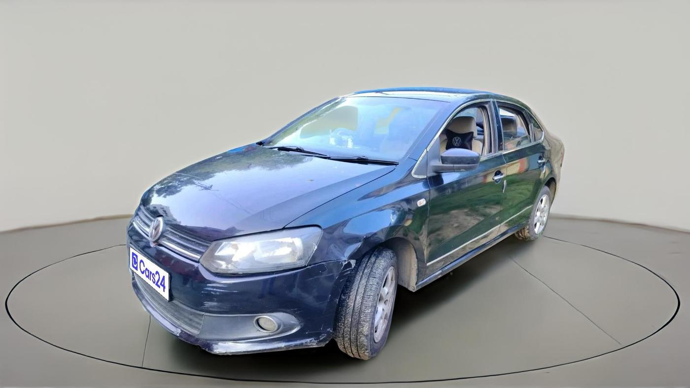 2013 Volkswagen Vento HIGHLINE 1.6 MPI, Petrol, Manual, 56,519 km, exterior