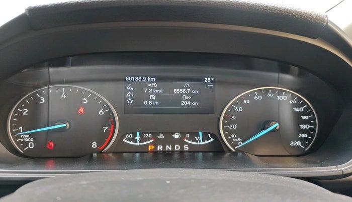 2020 Ford Ecosport TITANIUM + 1.5L PETROL AT, Petrol, Automatic, 80,188 km, interior