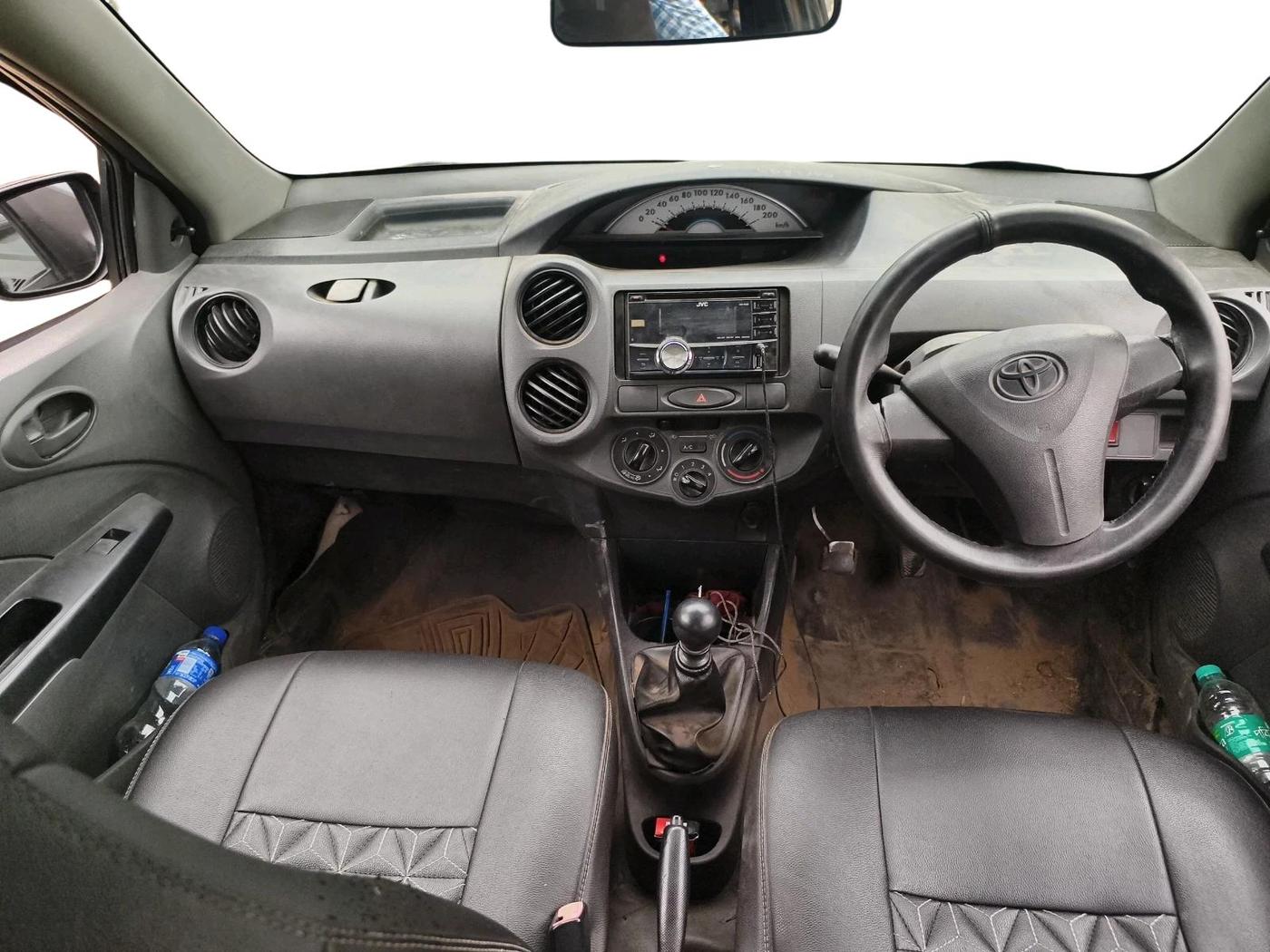 2012 Toyota Etios GD, Diesel, Manual, 79,772 km, interior