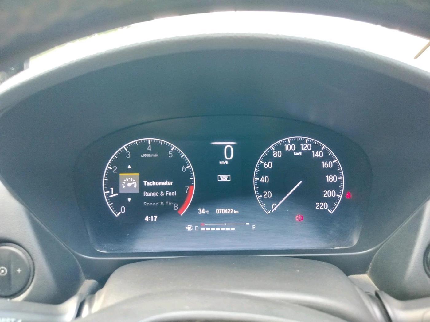 2020 Honda City 1.5L I-VTEC ZX, Petrol, Manual, 70,422 km, interior