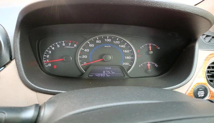 2014 Hyundai Grand i10 SPORTZ 1.2 KAPPA VTVT, Petrol, Manual, 40,907 km, interior