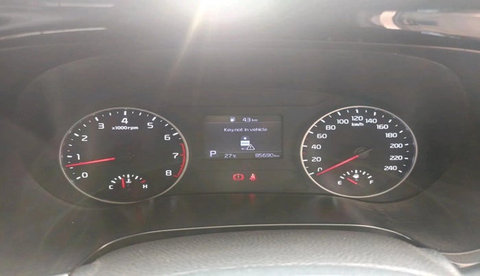 2020 KIA SELTOS HTX IVT 1.5 PETROL, Petrol, Automatic, 85,690 km, interior