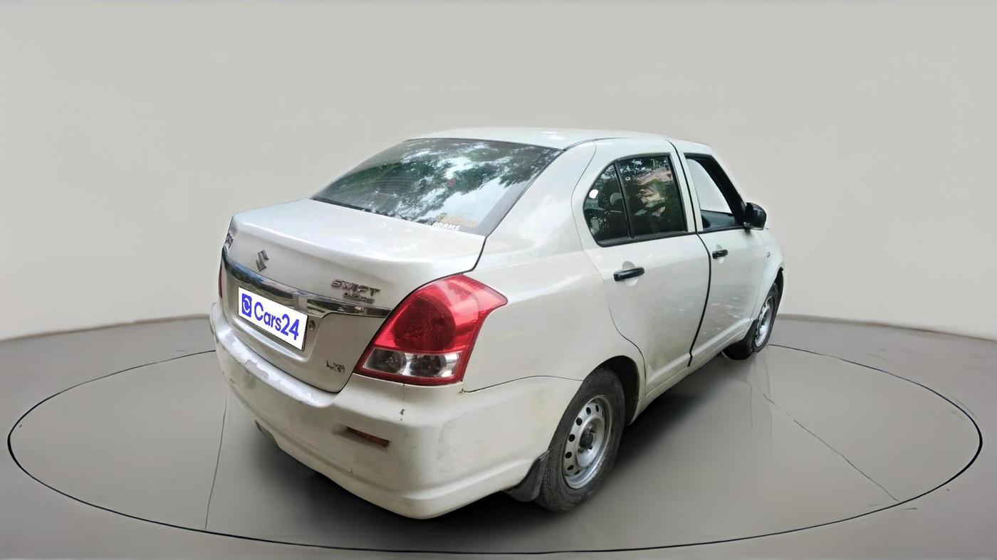 2011 Maruti Swift Dzire LXI, Petrol, Manual, 88,722 km, exterior