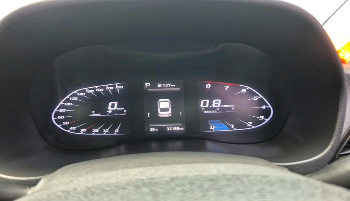 2021 Hyundai Verna SX (O) 1.0 TURBO DCT, Petrol, Automatic, 32,188 km, interior